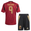 Maglia ufficiale Belgio Trossard 9 Casa Euro 2024 per Bambino